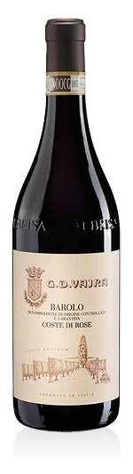 Barolo DOCG Coste di Rose 2021 G.D. Vajra