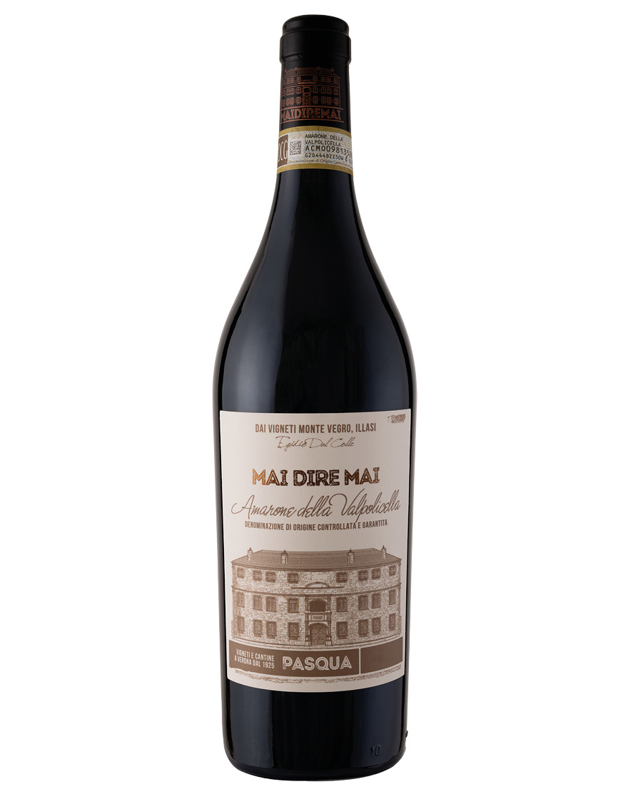 Amarone della Valpolicella DOCG Mai Dire Mai 2016 Pasqua