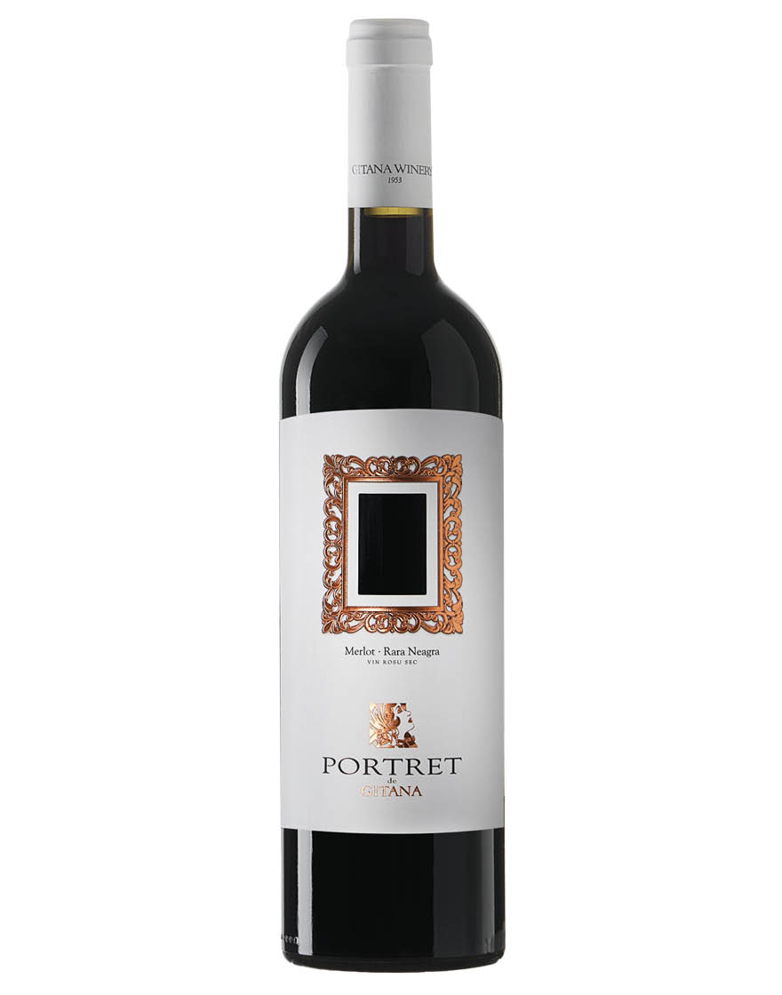 Valul lui Traian IGP Merlot - Rara Neagra Portret De Gitana 2022 Gitana Winery