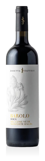 Barolo DOCG del Comune di Monforte d'Alba 2020 Josetta Saffirio