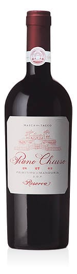 Primitivo di Manduria DOC Riserva Piano Chiuso 2022 Masca del Tacco