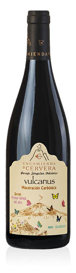 Campo de Calatrava DOP Syrah Vulcanus Maceración Carbónica 2024 Encomienda De Cervera