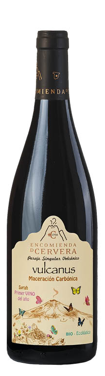 Campo de Calatrava DOP Syrah Vulcanus Maceración Carbónica 2024 Encomienda De Cervera