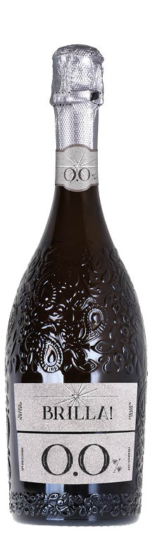 De-alcoholized White Carbonated Sparkling Wine