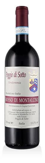 Rosso di Montalcino DOC 2022 Poggio di Sotto
