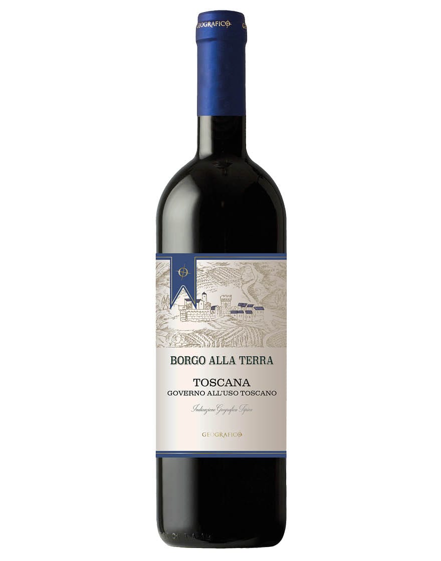 Toscana IGT Governo all'Uso Toscano Borgo alla Terra 2024 Geografico