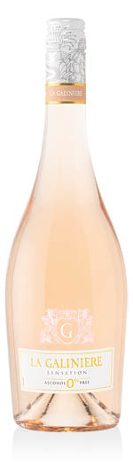 Rosé Alcohol Free La Galiniere Sensation Château de la Galinière