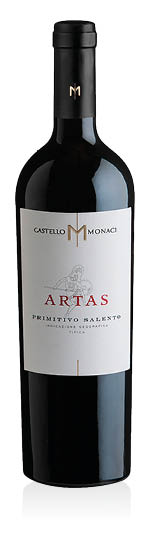 Salento IGT Primitivo Artas 2021 Castello Monaci