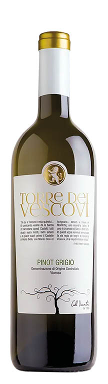 Vicenza DOC Pinot Grigio Torre dei Vescovi 2024 Colli Vicentini