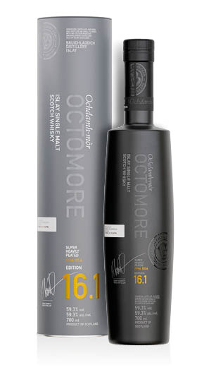 Islay Single Malt Scotch Whisky Octomore 16.1 Bruichladdich Distillery