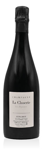 Champagne AOC Extra Brut La Closerie Les Béguines Jérome Prévost
