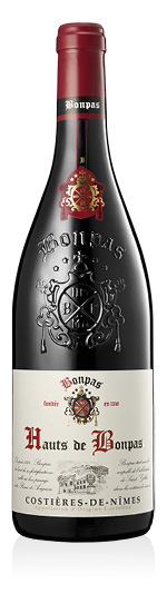 Costières-de-Nîmes AOC Hauts de 2024 Bonpas
