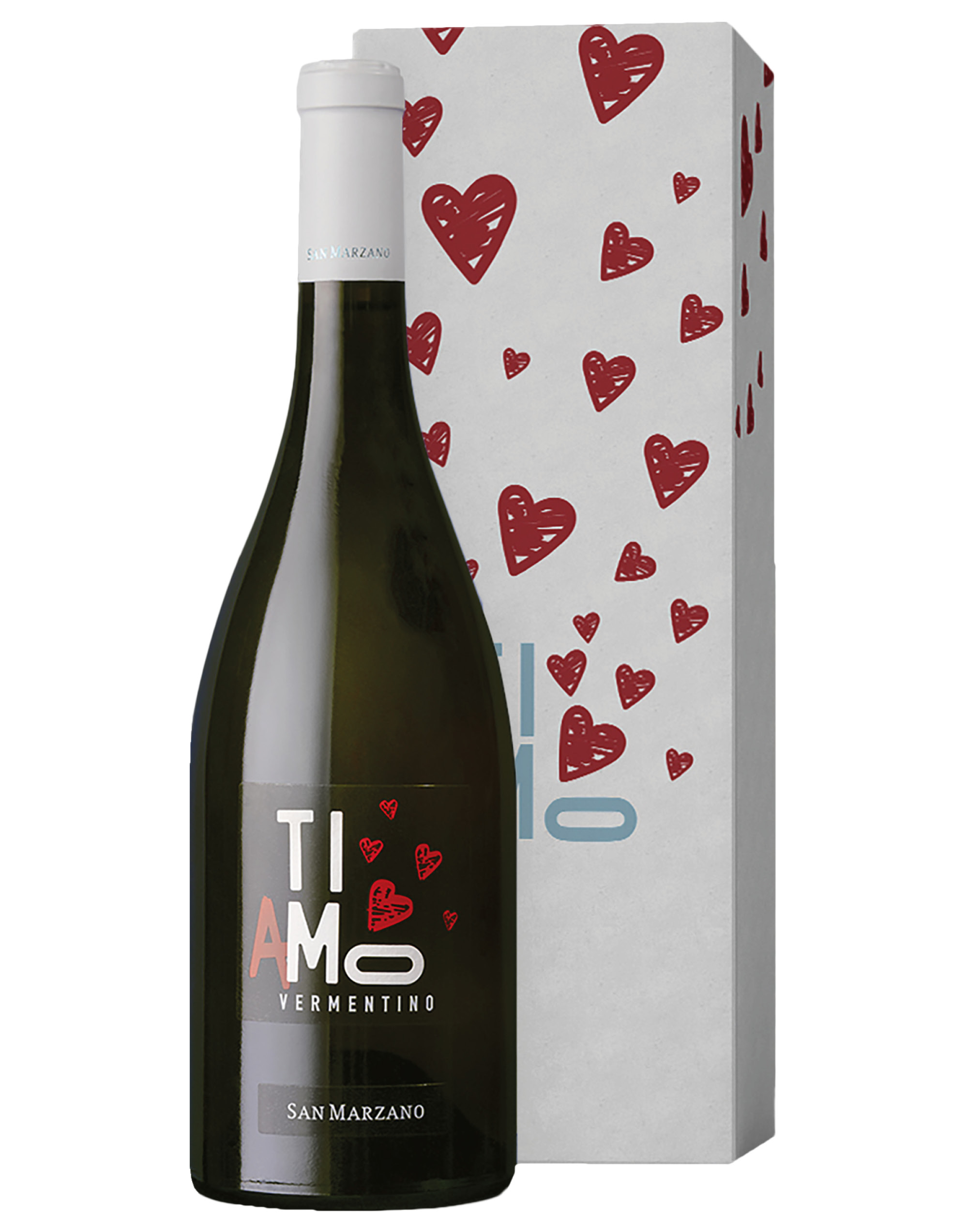 Salento IGP Vermentino TiAmo San Marzano 2025 0,75 ℓ, Gift box