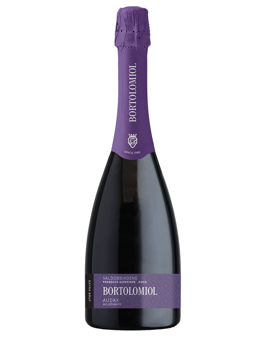 Valdobbiadene Prosecco Superiore DOCG Extra Brut Millesimato Audax 2025 Bortolomiol