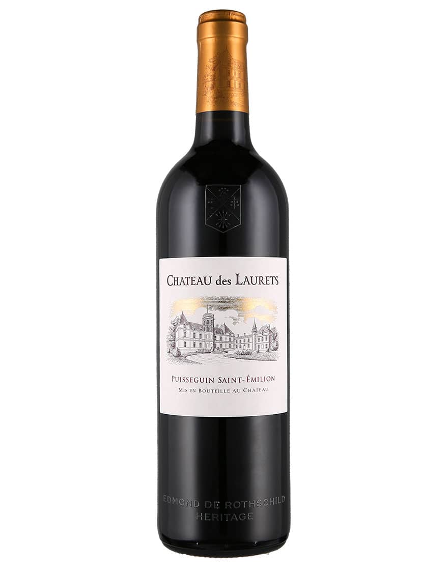 Puisseguin Saint-Émilion AOC Château des Laurets 2018 Baron Edmond de Rothschild