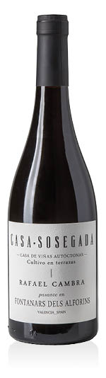Valencia DO Tinto Casa Sosegada 2023 Bodega Rafael Cambra