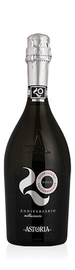 Prosecco Superiore di Conegliano Valdobbiadene DOCG Extra Dry Anniversario Millesimato 2025 Astoria