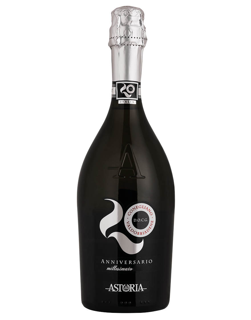 Prosecco Superiore di Conegliano Valdobbiadene DOCG Extra Dry Anniversario Millesimato 2025 Astoria