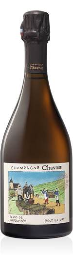 Champagne AOC Brut Nature Blanc de Chardonnay Chavost