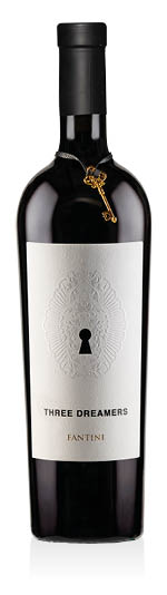 Three Dreamers Vino Rosso Appassito Fantini Farnese