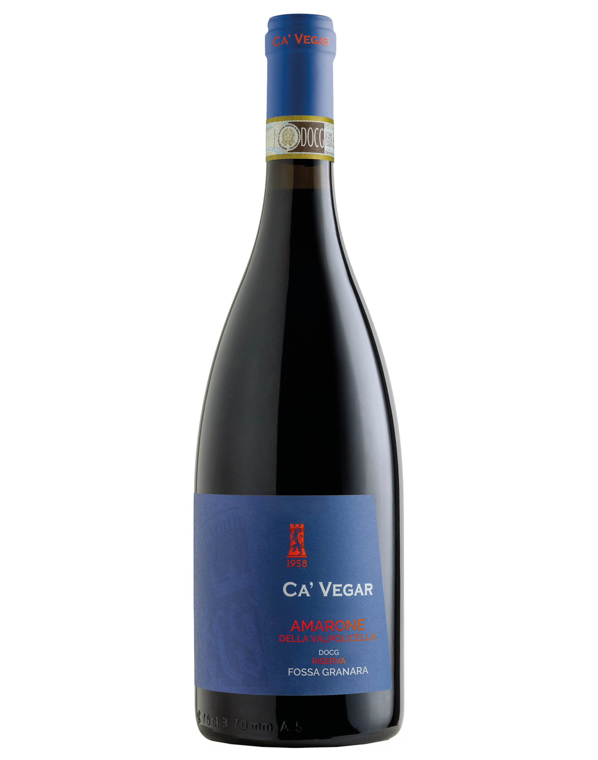 Amarone della Valpolicella DOCG Riserva Ca' Vegar Fossa Granara Can...