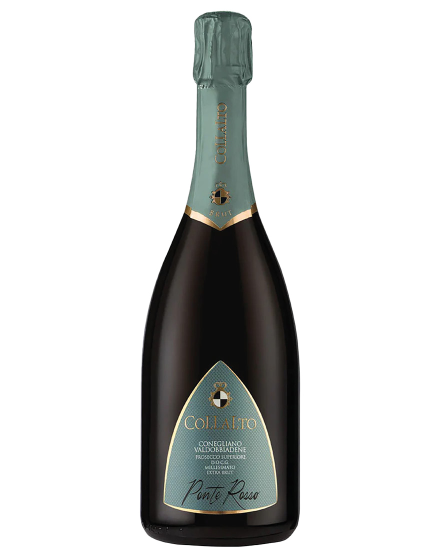 Prosecco Superiore di Conegliano Valdobbiadene DOCG Extra Brut Ponte Rosso 2025 Conte Collalto