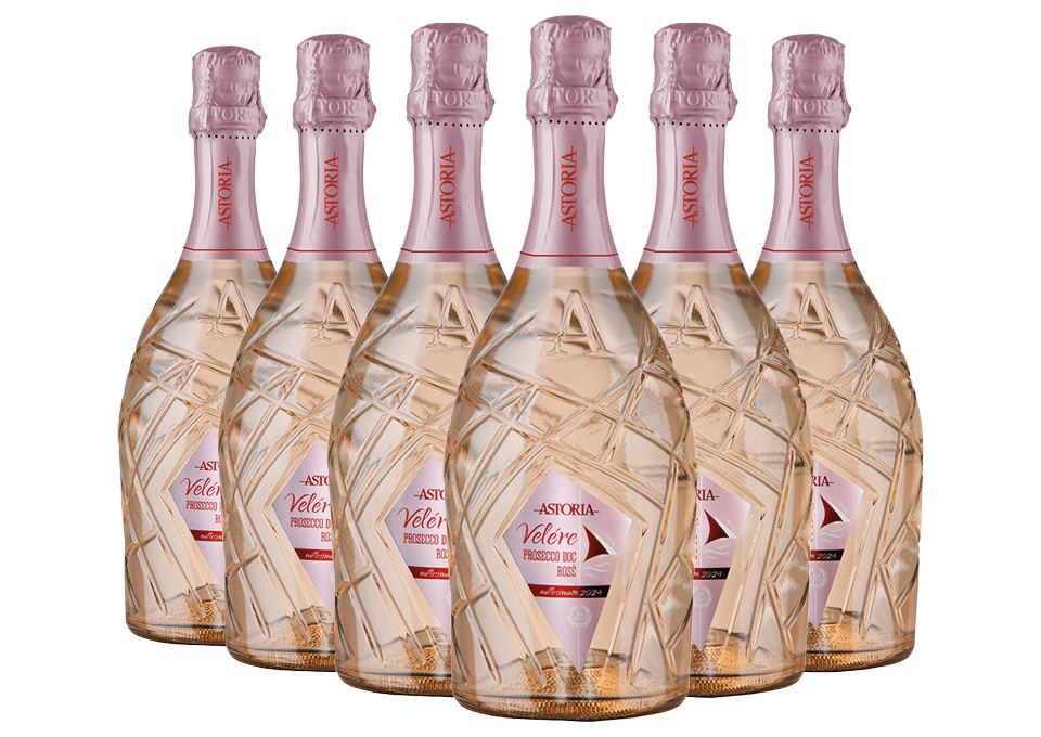 Prosecco Extra Dry Rosé DOC Velére 2025 Astoria