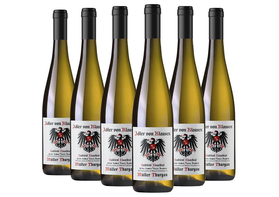 Südtirol - Alto Adige Valle Isarco DOC Müller-Thurgau 2025 Adler von Klausen