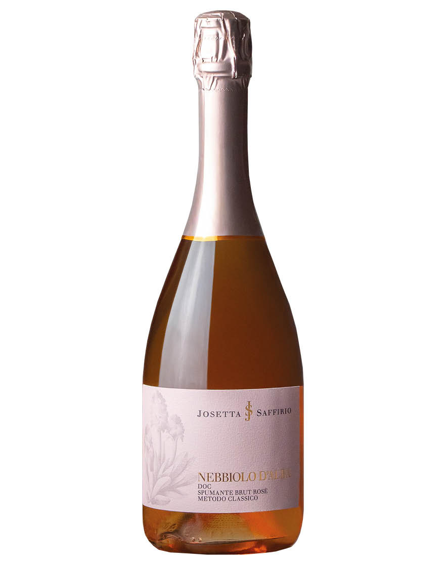 Nebbiolo d’Alba DOC Spumante Metodo Classico Brut Rosé 2021 Josetta Saffirio