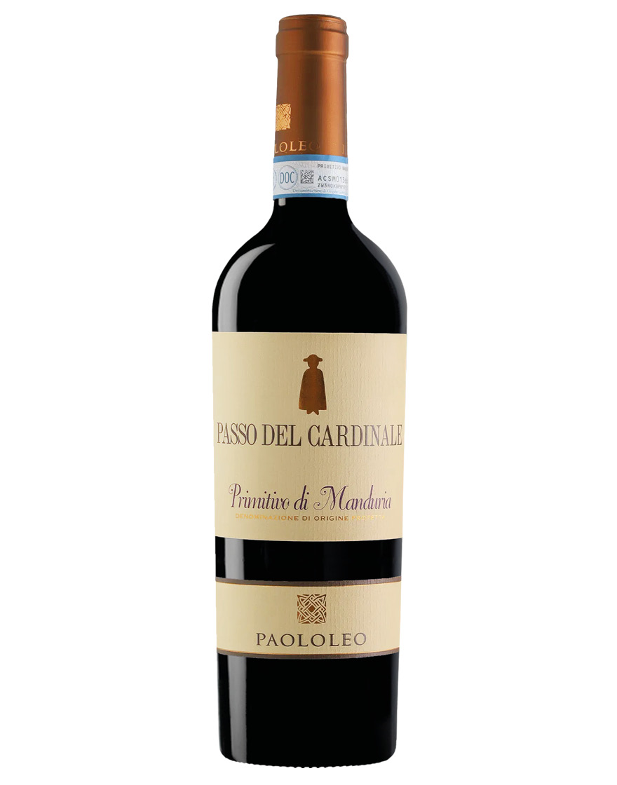 Primitivo di Manduria DOC Passo del Cardinale 2024 Paolo Leo