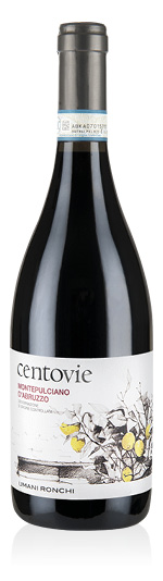 Montepulciano d'Abruzzo DOC Centovie 2021 Umani Ronchi