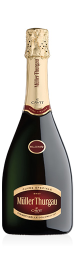 Vigneti delle Dolomiti IGT Müller Thurgau Brut Cuvée Speciale 2025 Cavit
