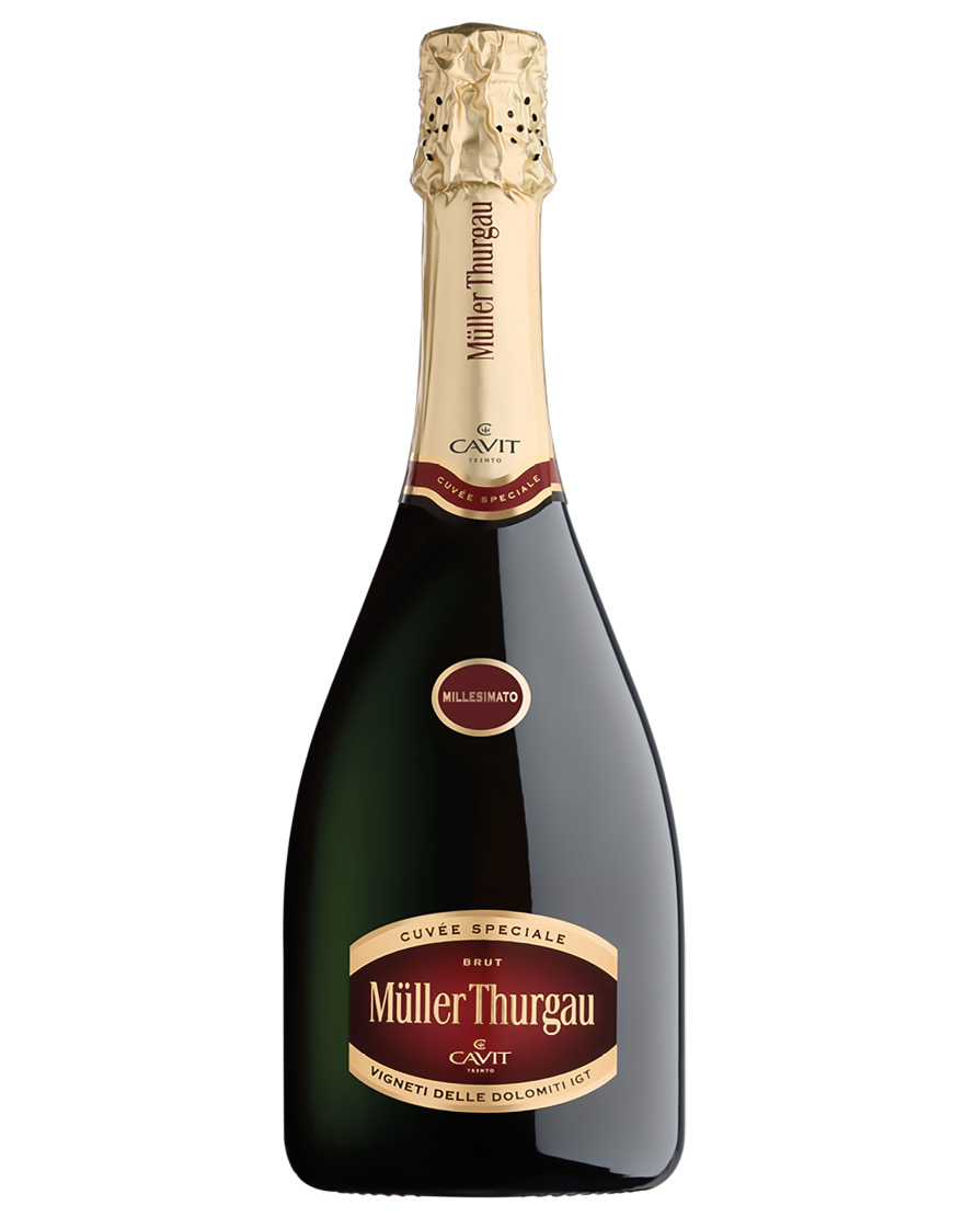 Vigneti delle Dolomiti IGT Müller Thurgau Brut Cuvée Speciale 2025 Cavit