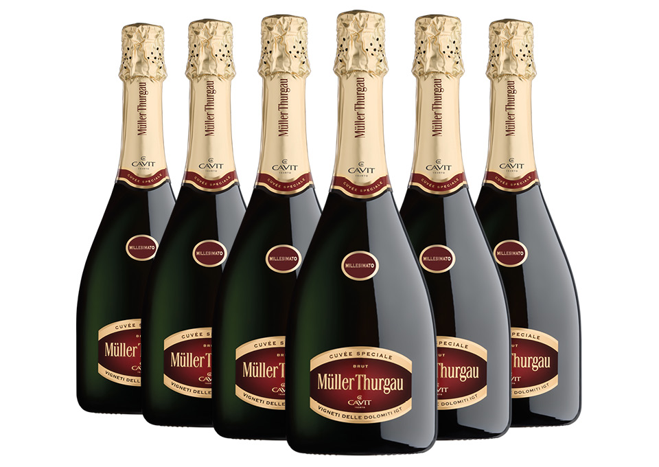 Vigneti delle Dolomiti IGT Müller Thurgau Brut Cuvée Speciale 2025 Cavit