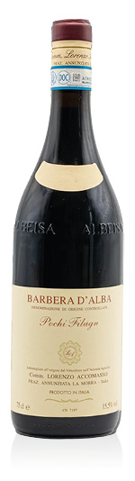 Barbera d'Alba DOC Pochi Filàgn 2021 Accomasso