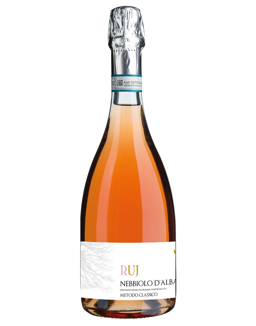 Nebbiolo d'Alba DOC Spumante Metodo Classico Brut Rosé Ruj 2021 San Silvestro