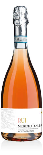Nebbiolo d'Alba DOC Spumante Metodo Classico Brut Rosé Ruj 2021 San Silvestro
