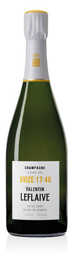Champagne AOC Grand Cru Extra Brut Blanc de Blancs Avize 2017 Valentin Leflaive