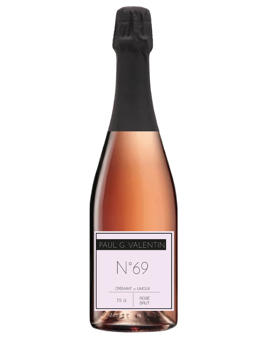 Crémant de Limoux AOC Brut Rosé N°69 Paul G. Valentin