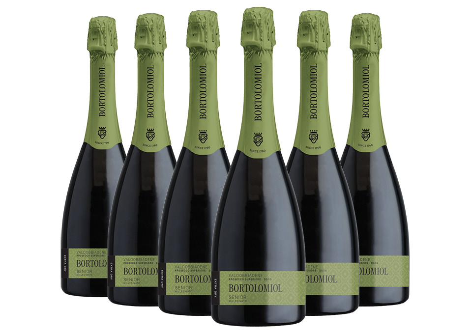 Valdobbiadene Prosecco Superiore DOCG Extra Dry Senior Millesimato 2025 Bortolomiol