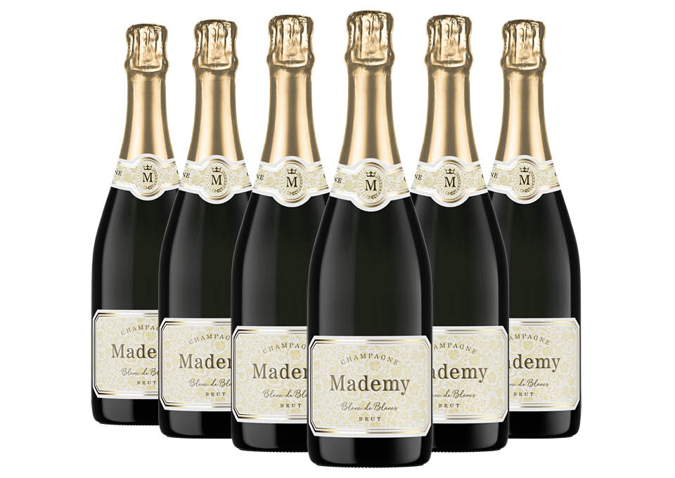 Champagne AOC Brut Blanc de Blancs Mademy