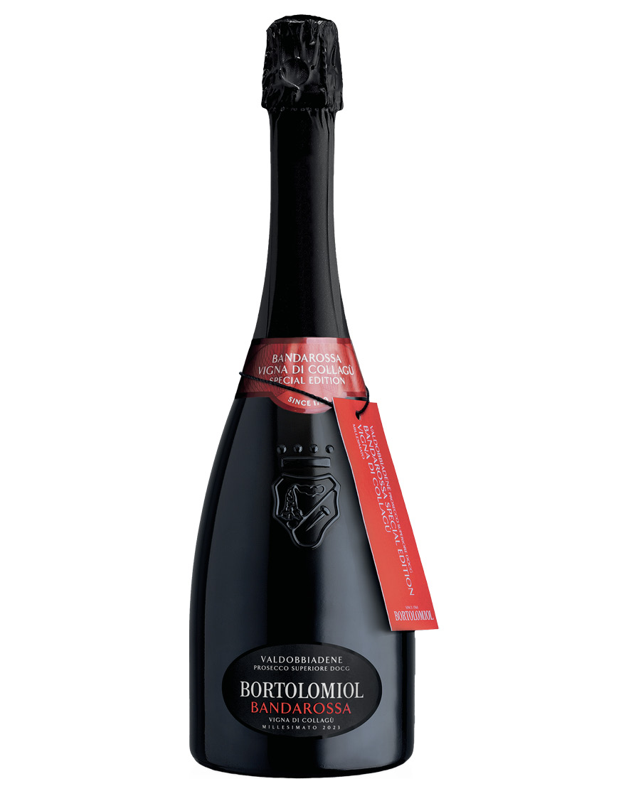 Valdobbiadene Prosecco Superiore DOCG Extra Dry Bandarossa Special Edition Vigna di Collagù 2025 Bortolomiol