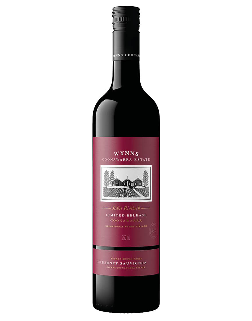 Coonawarra Cabernet Sauvignon John Riddoch 2018 Wynns Coonawarra Estate