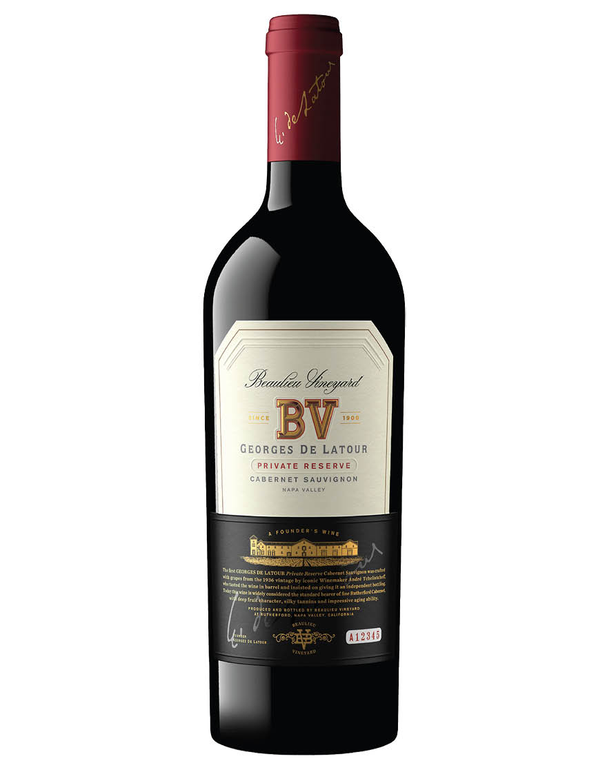 Napa Valley AVA Cabernet Sauvignon Georges de Latour Private Reserve 2021 Beaulieu Vineyard