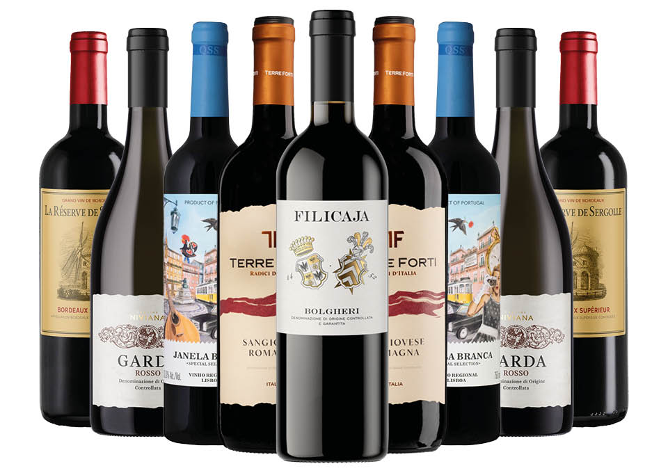 Rotwein für das Mittsommer-Grillen