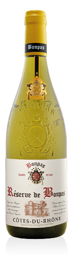 Côtes du Rhône AOC Blanc Réserve de 2025 Bonpas
