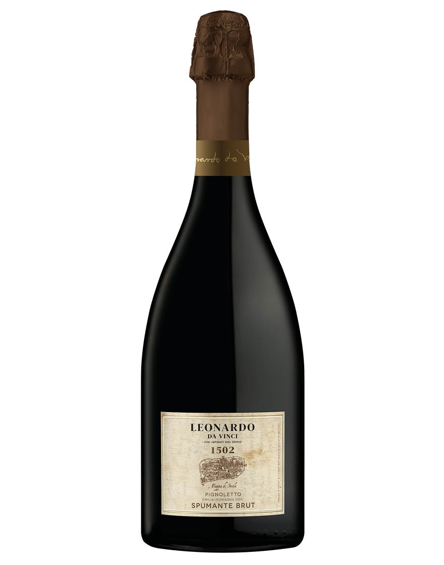 Emilia-Romagna DOC Pignoletto Spumante Brut Mappa di Imola 2025 Leonardo da Vinci