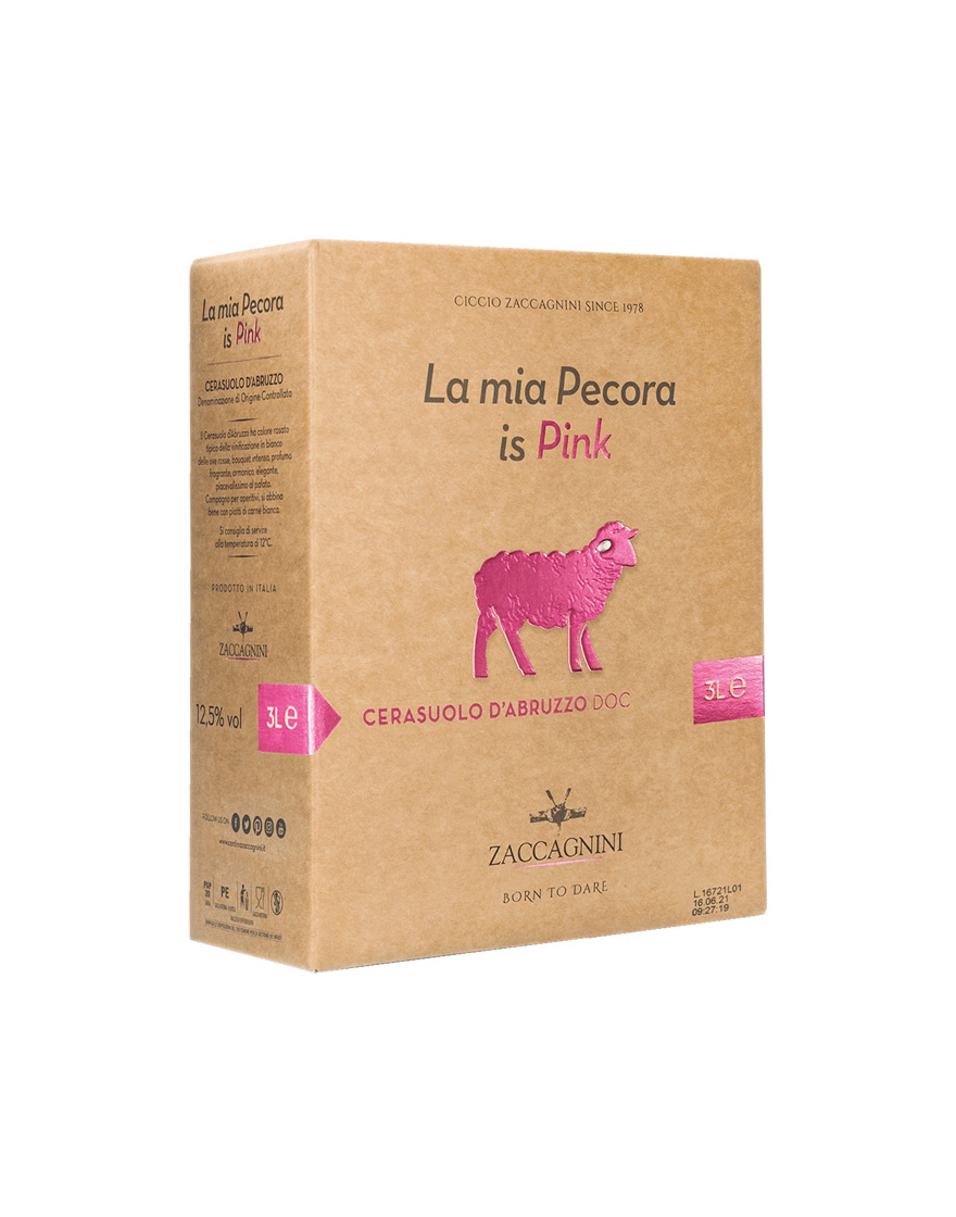 Cerasuolo d'Abruzzo DOC La mia Pecora is Pink 2025 Zaccagnini