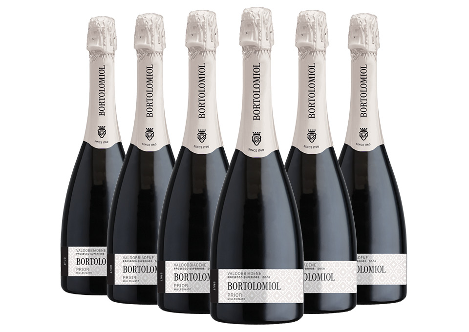 Valdobbiadene Prosecco Superiore DOCG Brut Prior Millesimato 2025 Bortolomiol