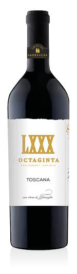 Toscana IGT Octaginta 2019 Barbanera